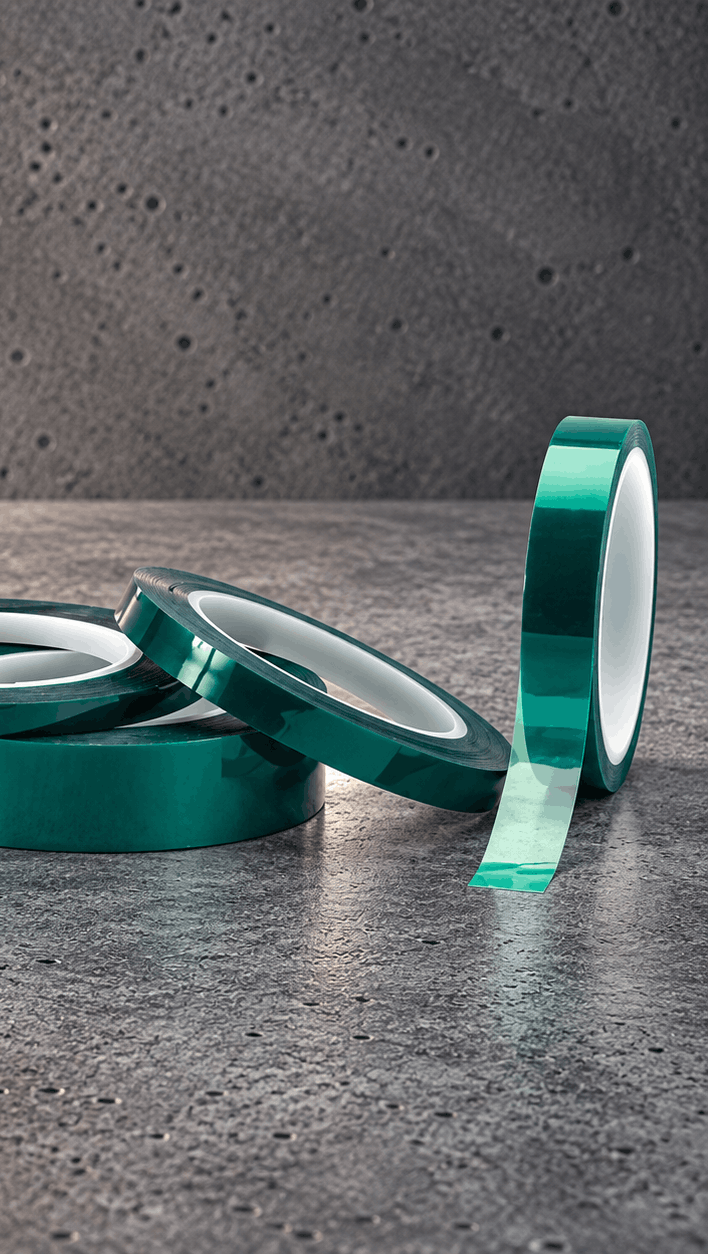 Industrial masking tapes and discs for surface finishing